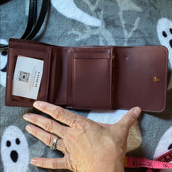 Coach Pink and Beige Signature Wallet new - Picture 8 of 14